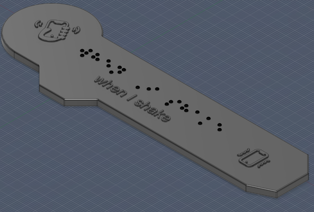 when I shake block CAD render