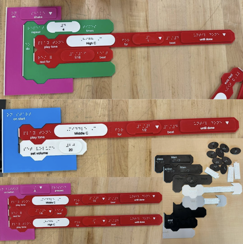 Full tactile coding blocks kit